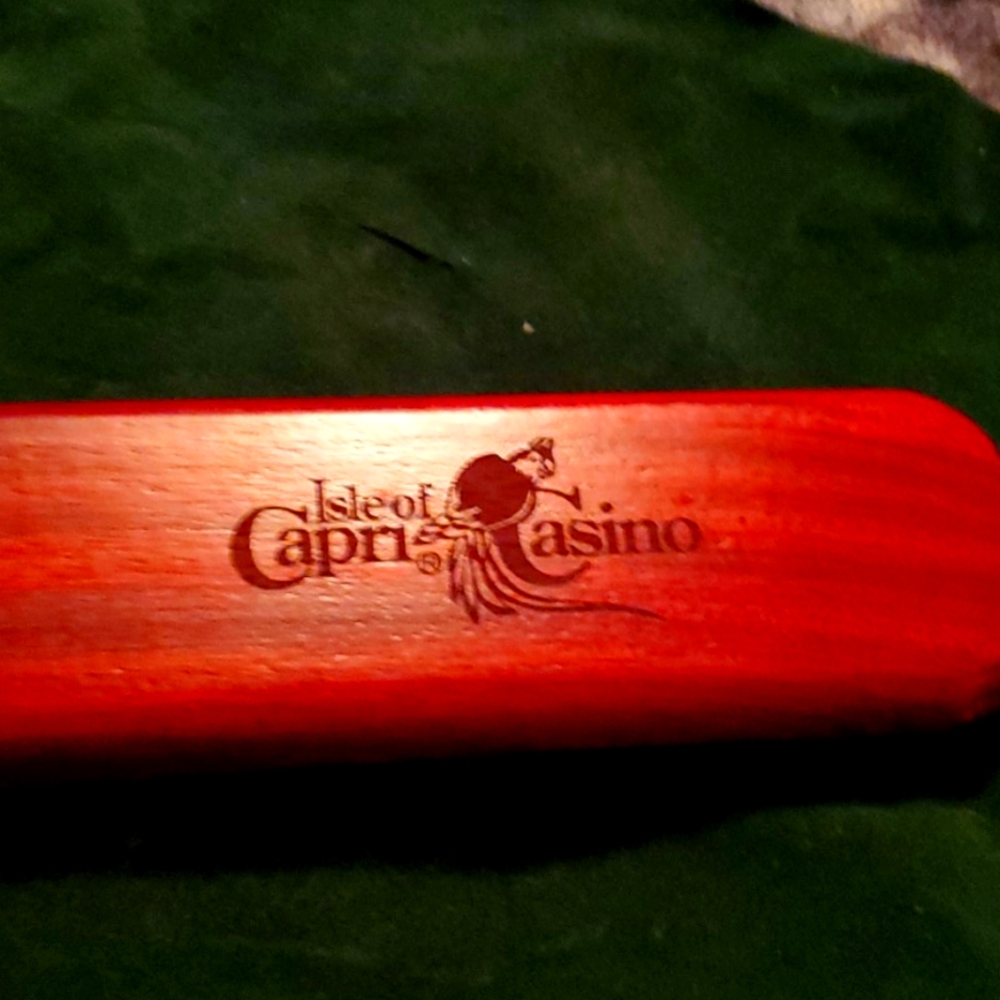 Isle of capri casino wooden pen